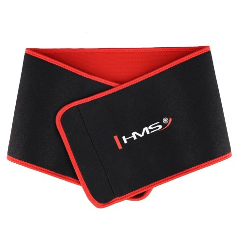 ZESTAW HULA HOP MAGNETYCZNY BLACK/TURQUOISE HHM17 Z LICZNIKIEM HMS + PAS WYSZCZUPLAJĄCY BR163 RED HMS