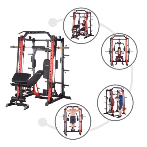 CYKLOP 3 ATLAS DO ĆWICZEŃ Z SUWNICĄ SMITHA SEMI COMMERCIAL HMS PREMIUM HMS PREMIUM