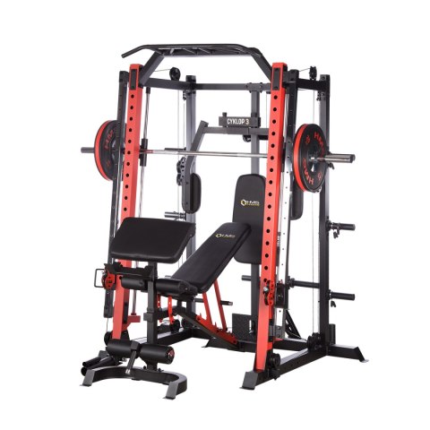 CYKLOP 3 ATLAS DO ĆWICZEŃ Z SUWNICĄ SMITHA SEMI COMMERCIAL HMS PREMIUM HMS PREMIUM