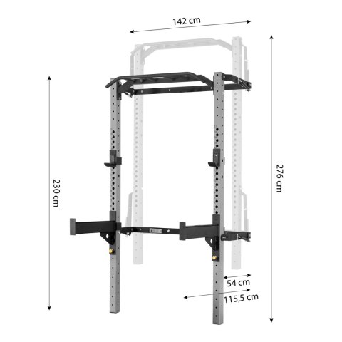 KLT23 KLATKA TRENINGOWA SKŁADANA SILVER HMS HMS