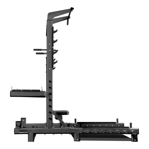 SMP01 STOJAK MULTIFUNKCYJNY Z PLATFORMĄ DO PODNOSZENIA CIĘŻARÓW I HIP THRUST COMMERCIAL HMS HMS