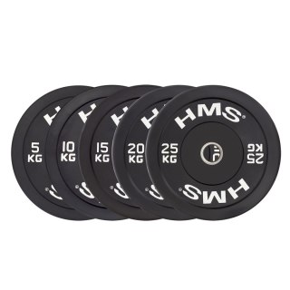 BBR15 BLACK TALERZ OLIMPIJSKI BUMPER 15 KG HMS HMS
