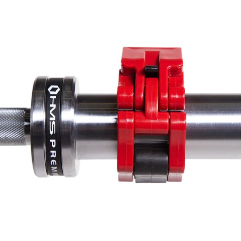 GO685 + ZG1000R GRYF OLIMPIJSKI 20KG 2200MM HMS PREMIUM HMS PREMIUM