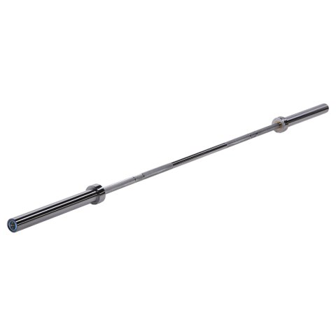 GO900 GRYF OLIMPIJSKI 20KG 2200MM HMS PREMIUM + ZG1500 SILVER ZACISKI LOCK JAW (2 szt) HMS PREMIUM