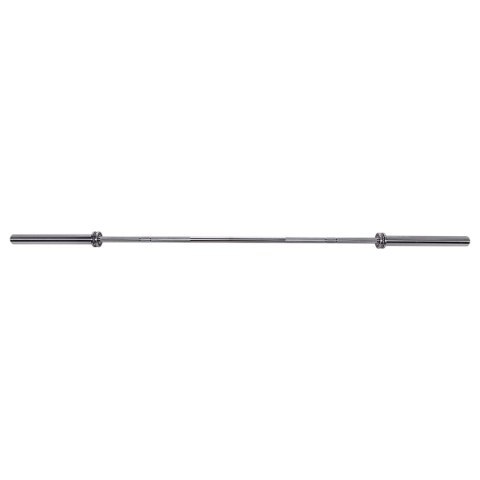 GO901 GRYF OLIMPIJSKI 20KG 2200MM HMS PREMIUM + ZG1500 SILVER ZACISKI LOCK JAW (2 szt) HMS PREMIUM