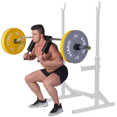 GOL320 + ZACISKi ZG1000 RED GRYF OLIMPIJSKI ŁAMANY 21KG 2300MM HMS HMS PREMIUM