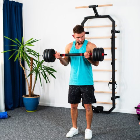 SGN140 PRO SET 6W1 ZESTAW CIĘŻARÓW 40KG HMS HMS