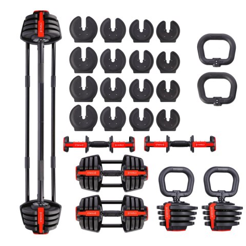 SGR18 PRO SET 3W1 ZESTAW REGULOWANYCH SZTANGIELEK 41 KG HMS HMS