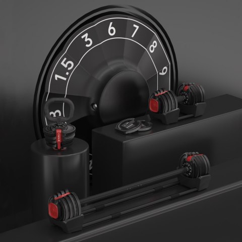 SGR18 PRO SET 3W1 ZESTAW REGULOWANYCH SZTANGIELEK 41 KG HMS HMS