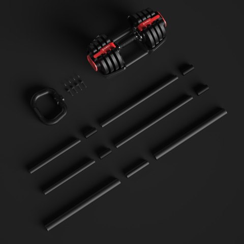 SGR18 PRO SET 3W1 ZESTAW REGULOWANYCH SZTANGIELEK 41 KG HMS HMS
