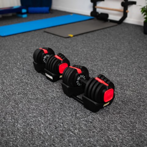 SGR18 PRO SET 3W1 ZESTAW REGULOWANYCH SZTANGIELEK 41 KG HMS HMS