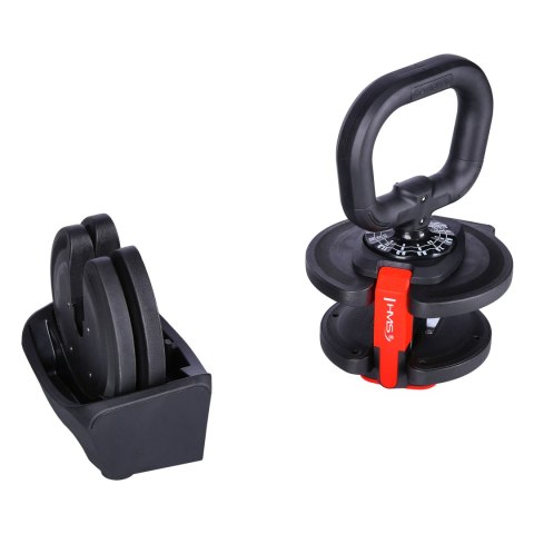 SGR18 PRO SET 3W1 ZESTAW REGULOWANYCH SZTANGIELEK 41 KG HMS HMS