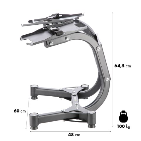 STR10 PRO STOJAK NA SZTANGIELKI REGULOWANE HMS PREMIUM HMS PREMIUM