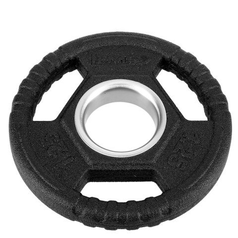 TOH01 CZARNY TALERZ OLIMPIJSKI OGUMOWANY 1.25 KG HMS HMS