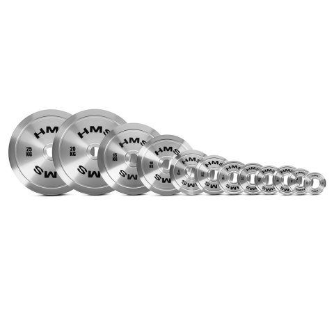 TOS02 TALERZ OLIMPIJSKI STALOWY KALIBROWANY 0.25 KG HMS HMS