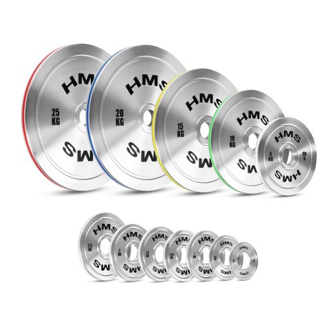 TOS02 TALERZ OLIMPIJSKI STALOWY KALIBROWANY 0.25 KG HMS HMS