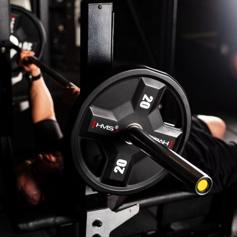 TPC SET ZESTAW TALERZY OLIMPIJSKICH POLIURETANOWYCH 2 x 2.5 - 25 KG CPU (155 KG) HMS HMS