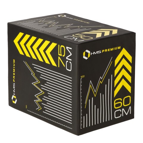 PYB01 SKRZYNIA PLYOMETRYCZNA SOFT 750x600x500MM HMS PREMIUM HMS