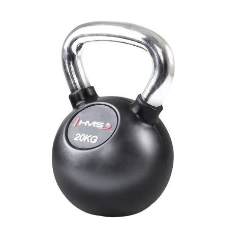 KGC20 UCHWYT CHROM OGUMOWANY KETTLEBELL ŻELIWNY HMS HMS