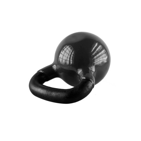 KNV04 BLACK KETTLEBELL ŻELIWNY POKRYTY WINYLEM HMS HMS