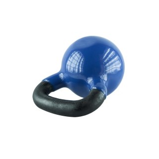 KNV04 BLUE KETTLEBELL ŻELIWNY POKRYTY WINYLEM HMS HMS