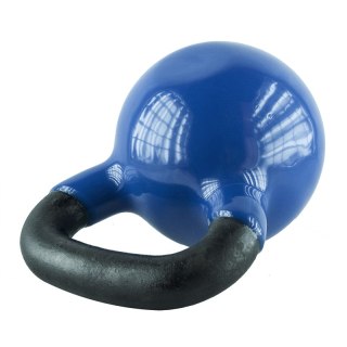 KNV16 BLUE KETTLEBELL ŻELIWNY POKRYTY WINYLEM HMS HMS