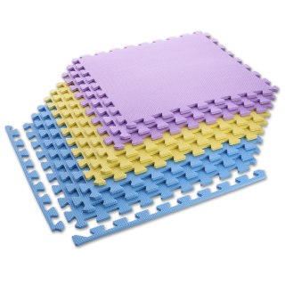 MP10 MATA PUZZLE MULTIPACK YELLOW-BLUE-PURPLE 9 ELEMENTÓW 10MM ONE FITNESS ONE FITNESS