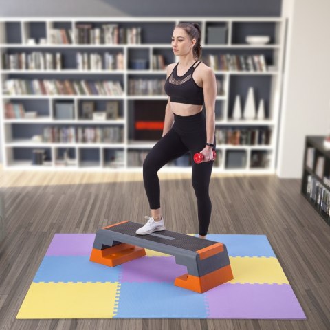 MP10 MATA PUZZLE MULTIPACK YELLOW-BLUE-PURPLE 9 ELEMENTÓW 10MM ONE FITNESS ONE FITNESS