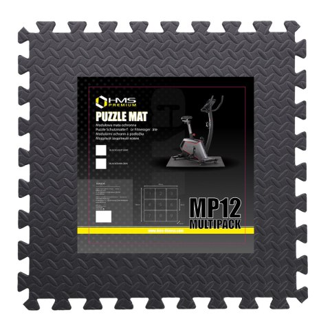 MP12 MATA PUZZLE D.GRAY 9 ELEMENTÓW 12MM HMS PREMIUM HMS PREMIUM
