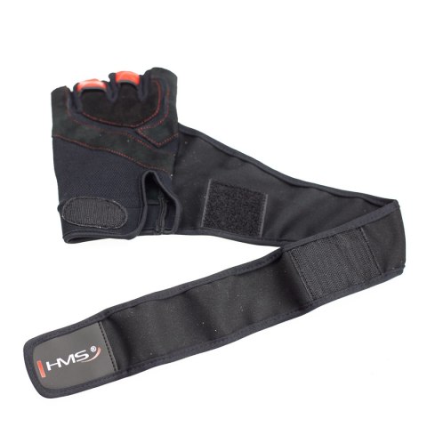 RST01 BLACK/RED ROZM. XL RĘKAWICE NA SIŁOWNIĘ HMS HMS