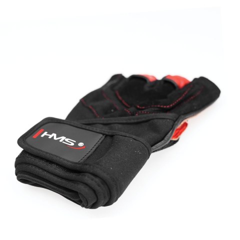 RST01 BLACK/RED ROZM. XL RĘKAWICE NA SIŁOWNIĘ HMS HMS