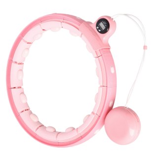 FH02 PINK HULA HOP Z OBCIĄŻNIKIEM + LICZNIK INNY