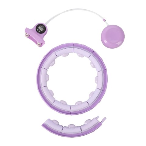 FH02 VIOLET HULA HOP Z OBCIĄŻNIKIEM + LICZNIK INNY