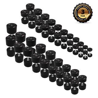 HPC SET ZESTAW HANTLI POLIURETANOWYCH 2 x 2.5 - 50 KG CPU (1050 KG) HMS HMS