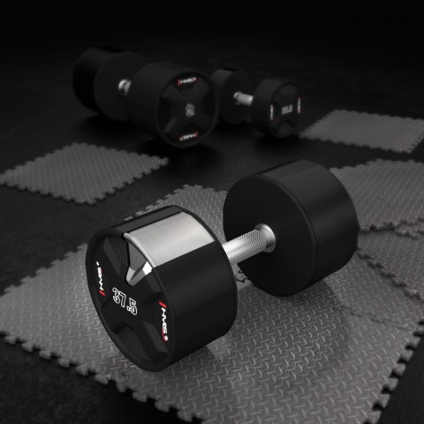 HPC SET ZESTAW HANTLI POLIURETANOWYCH 2 x 27.5 - 37.5 KG CPU (325 KG) HMS HMS