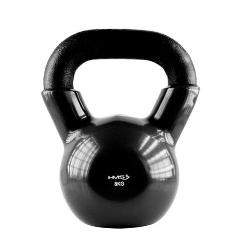 Kettlebell żeliwny Black HMS KNV08 HMS