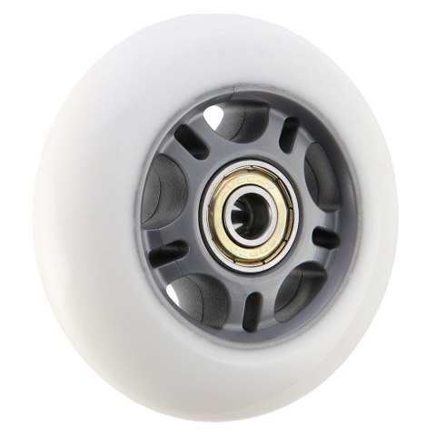 PU 76x24 82A BIAŁE (4 szt.) + ABEC-7 (8 szt.) ZESTAW STOCK NILS EXTREME