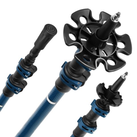 TK8601 BLUE KIJE TREKKINGOWE ALUMINIOWE NILS NILS