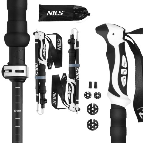 TK8603 KIJE TREKKINGOWE SKŁADANE NILS NILS