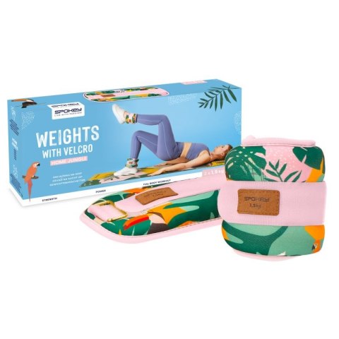 Obciążenia na kostki i nadgarstki Spokey HOME JUNGLE 2x 1,5 kg Spokey