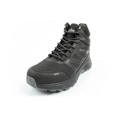 Lee Cooper buty męskie zimowe trekkingowe ocieplane wodoodporne czarne