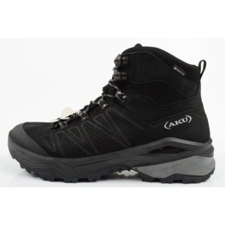 Aku Adapta Gore-tex buty sportowe trekkingowe męskie skórzane czarne
