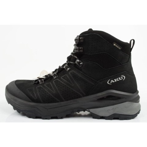 Aku Adapta Gore-tex buty sportowe trekkingowe męskie skórzane czarne