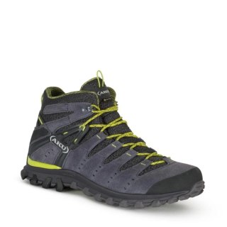 Aku Alterra Gore-tex buty trekkingowe męskie turystyczne lekkie szare zielone