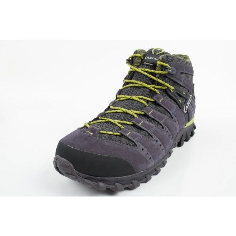 Aku Alterra Gore-tex buty trekkingowe męskie turystyczne lekkie szare zielone