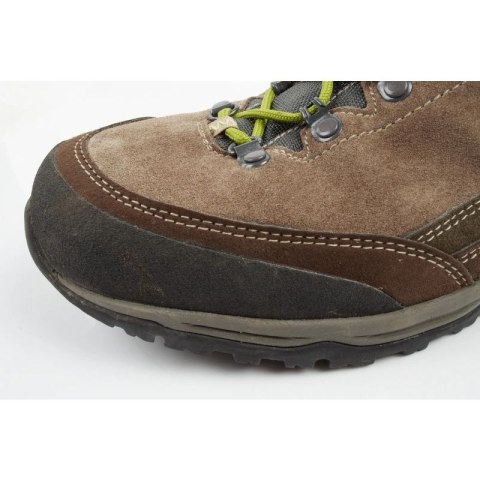 Aku Gea Gore-tex buty sportowe trekkingowe męskie skórzane za kostkę brązowe