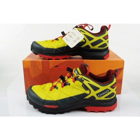 Aku Rocket DFS Gore-tex buty trekkingowe męskie turystyczne żółte