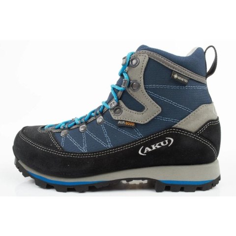 Aku Trekker Gore-tex buty trekkingowe damskie turystyczne za kostkę niebeskie