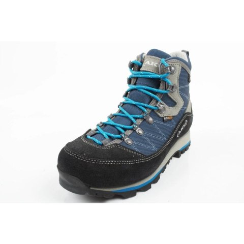 Aku Trekker Gore-tex buty trekkingowe damskie turystyczne za kostkę niebeskie