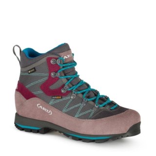 Aku Trekker Gore-tex buty trekkingowe damskie turystyczne za kostkę szare